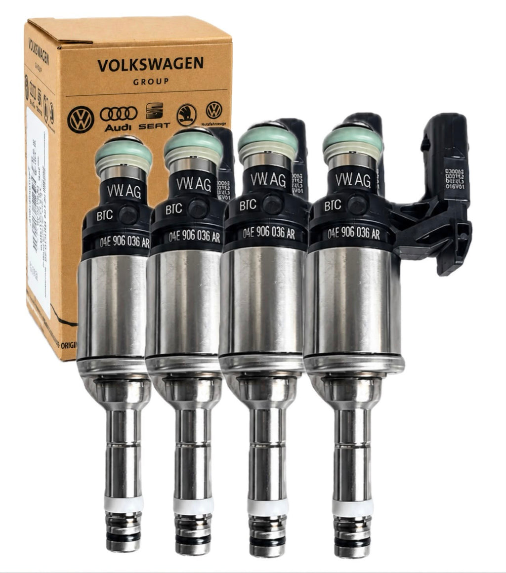 4 Bico Injetor Vw Up Polo Virtus Golf 1.0 1.4 Tsi 04e906036ar