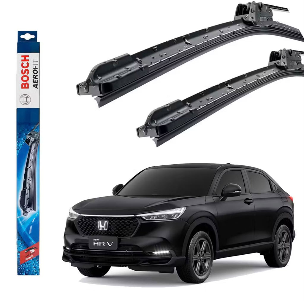 Par Palheta Limpador Parabrisa Bosch Aerofit Honda HR-V 2015 A 2026