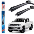 Par Palheta Limpador Parabrisa Bosch Aerofit Vw Amarok 2.0 3.0 V6 Original