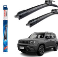 Par Palheta Limpador Parabrisa Bosch Aerofit Jeep Renegade 2015 A 2026 AF22M AF20M
