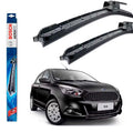 Par Palheta Limpador Parabrisa Bosch Aerofit Ford Ka Novo Ka Hatch Sedan