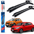 Par Palheta Limpador Parabrisa Bosch Aerofit Chevrolet Onix Plus Joy